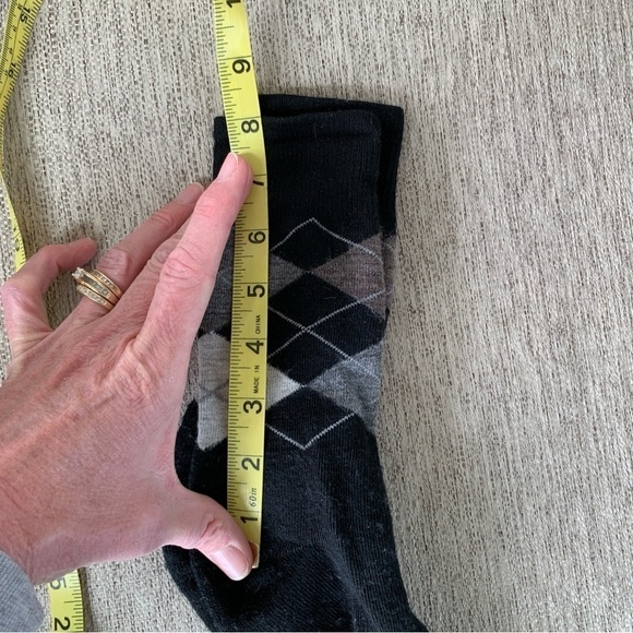 Smartwool Black Argyle Socks - Picture 4 of 5